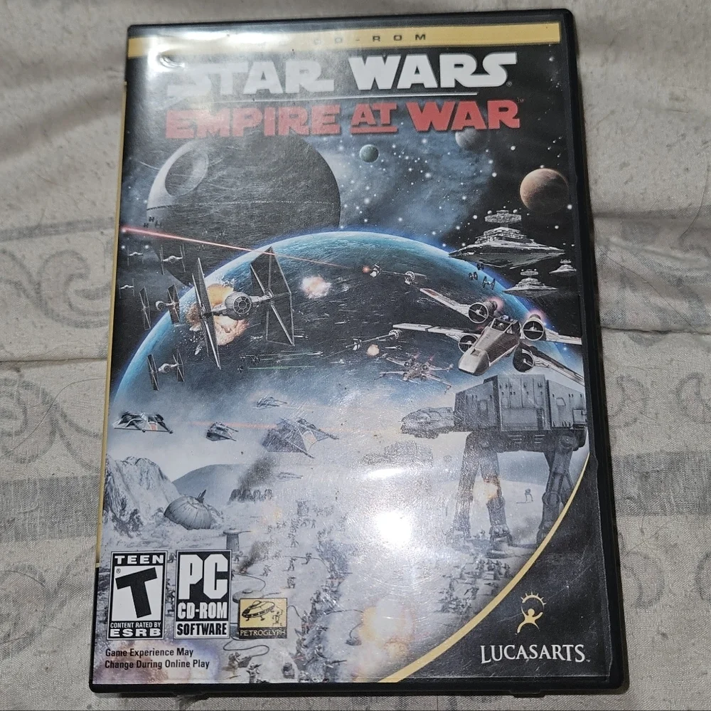 Star Wars - Empire at War PC CD-Rom Game 2006 2 Disc Bundle!